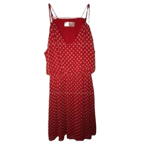 🌻Paisley and Ivy polka dot dress. Size medium GUC - Picture 3 of 5